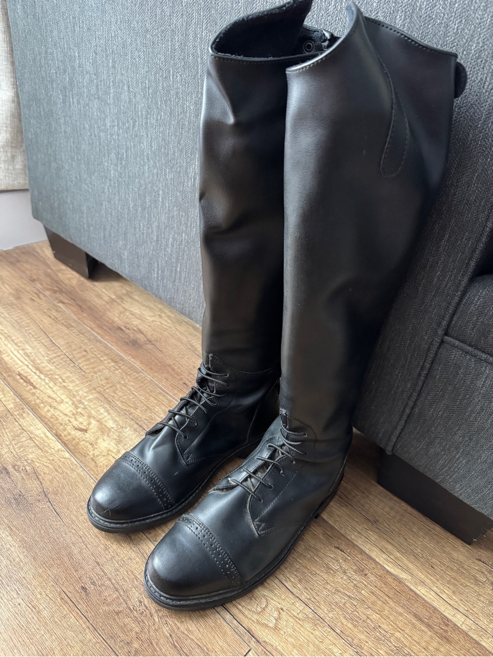 Classic Black Riding Boots
